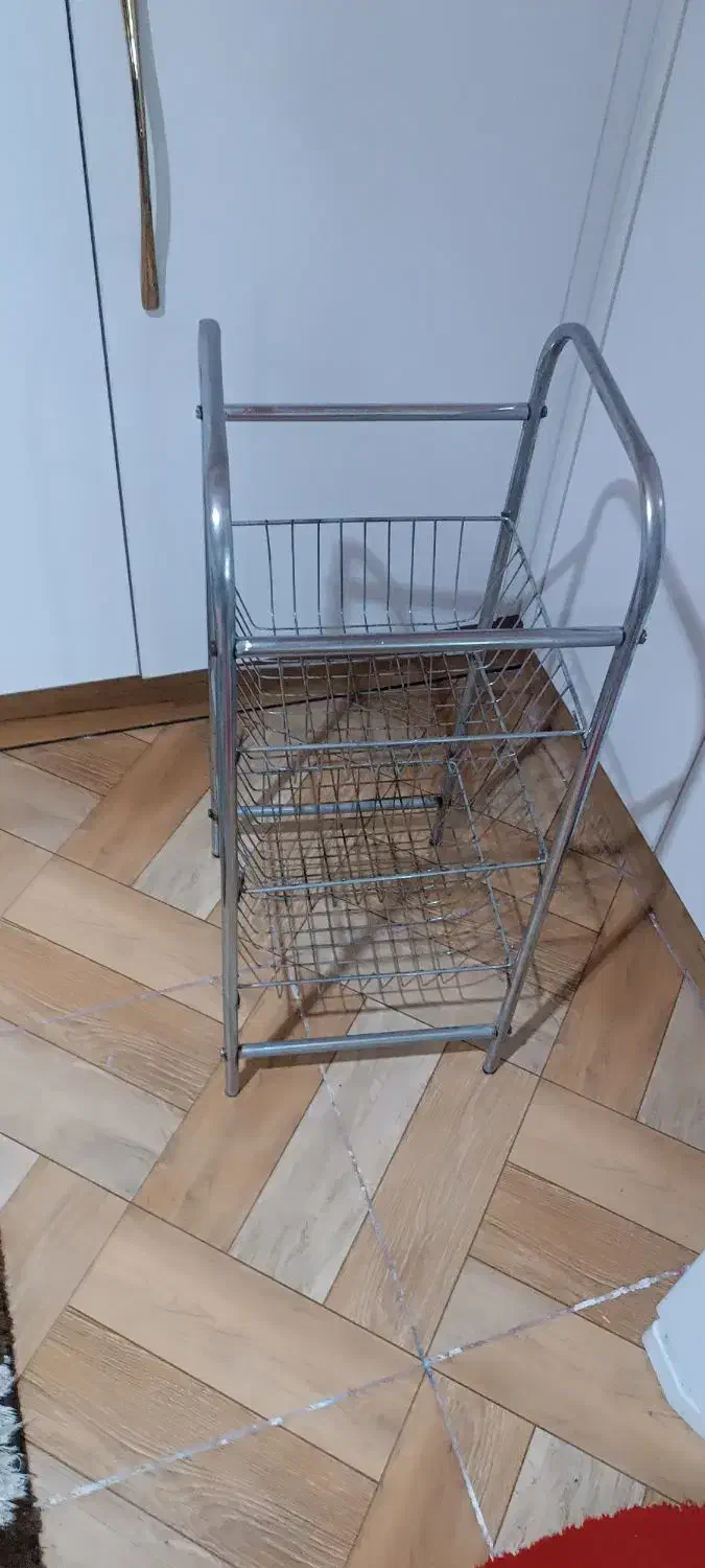 استند قابلمه وسبد سیب زمینی و پیاز|آبچکان و نظمدهنده ظروف|زاهدان, |دیوار