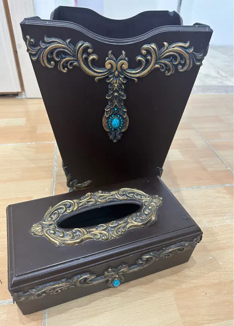 گلیم ۳ متری + سطل آشغال و جای دستمال کاغذی منزل|فرش|بندر انزلی, پردیس|دیوار