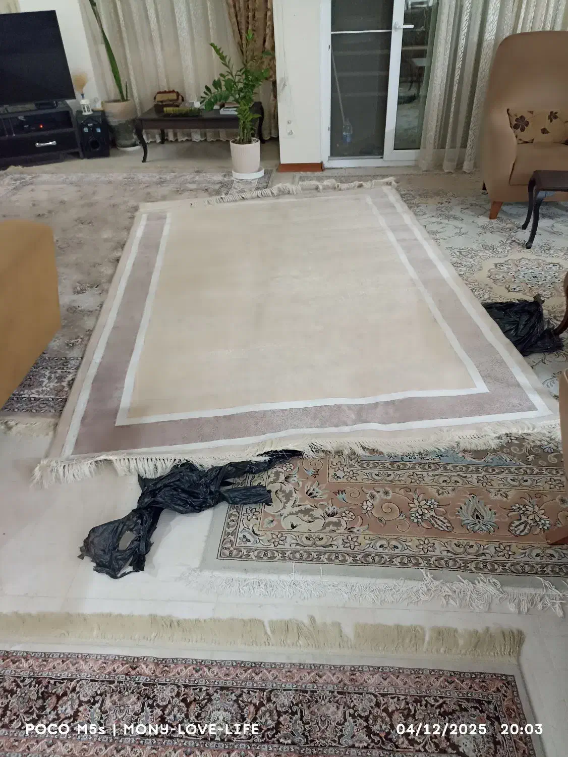 فرش طرح مینیمال لاکچری، سایز ۲×۳|فرش|کیش, |دیوار