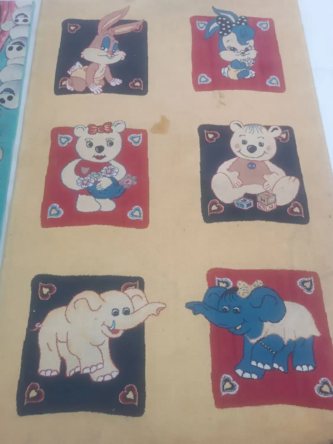 گلیم فرش اتاق کودک|فرش|سنندج, |دیوار