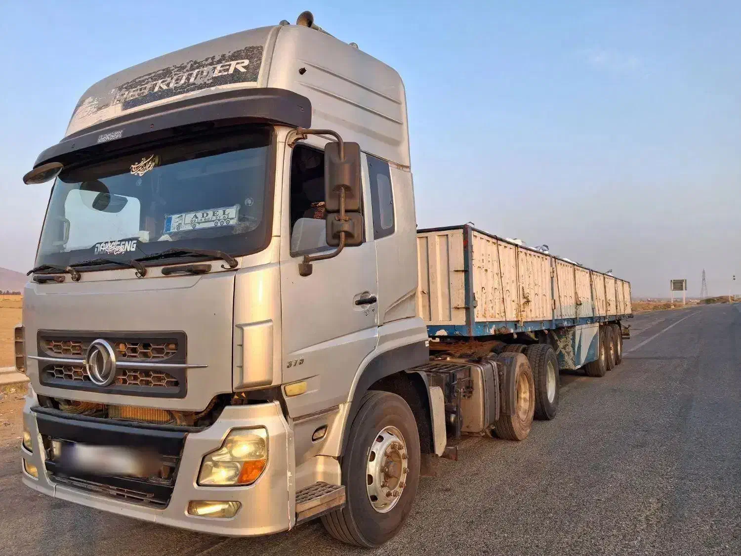 دانگ فنگ  ۸۸ نقره ای.بدون رنگ|خودرو سنگین|صوفیان, |دیوار