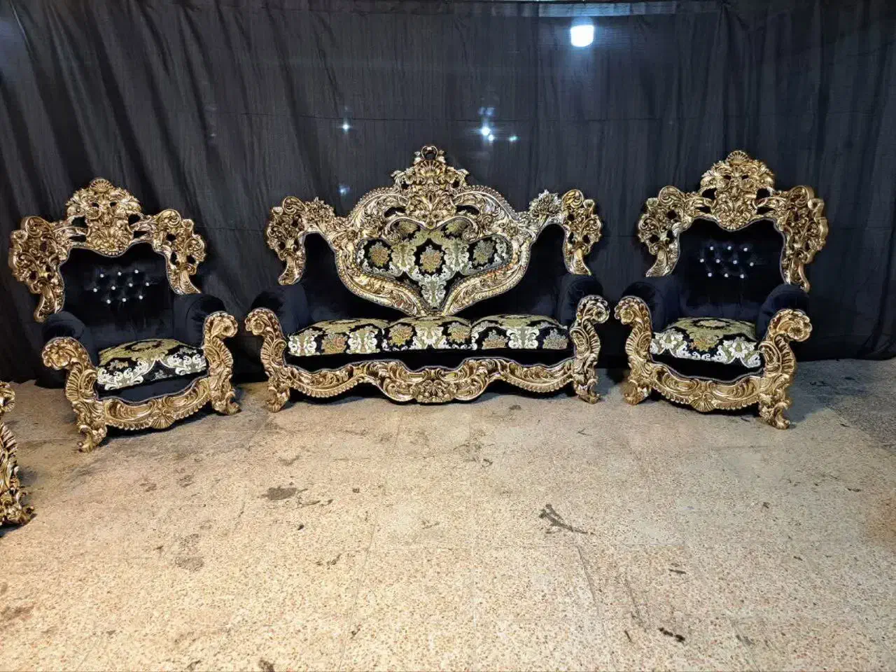 مبل شیپوری/سلطنتی/قیمت مناسب/شیک|مبلمان خانگی و میز عسلی|گلپایگان, |دیوار