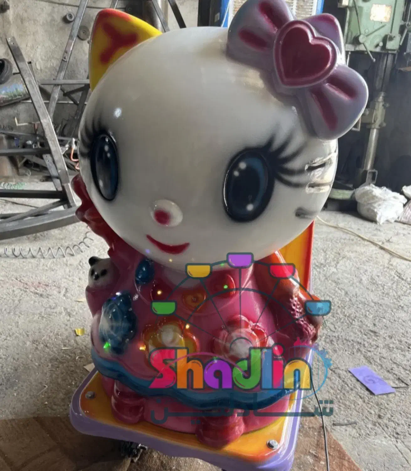 تکان دهنده کیتی/نورپردازی/تجهیزخانه کودک/شادلین|اسباب‌‌بازی|تنکابن, |دیوار