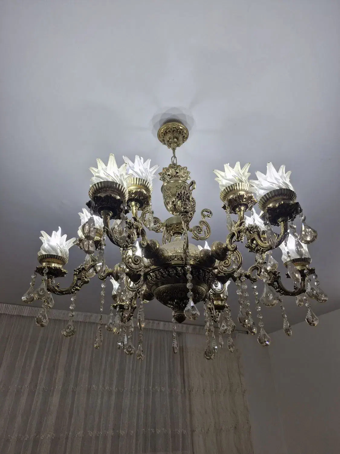 لوستر|لوستر و چراغ آویز|سبزوار, هویزه|دیوار