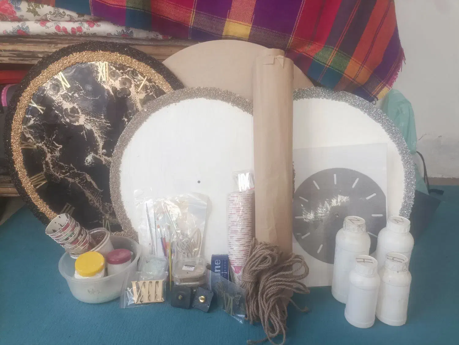 وسایل ساخت ساعت|ساعت دیواری و تزئینی|سروآباد, |دیوار