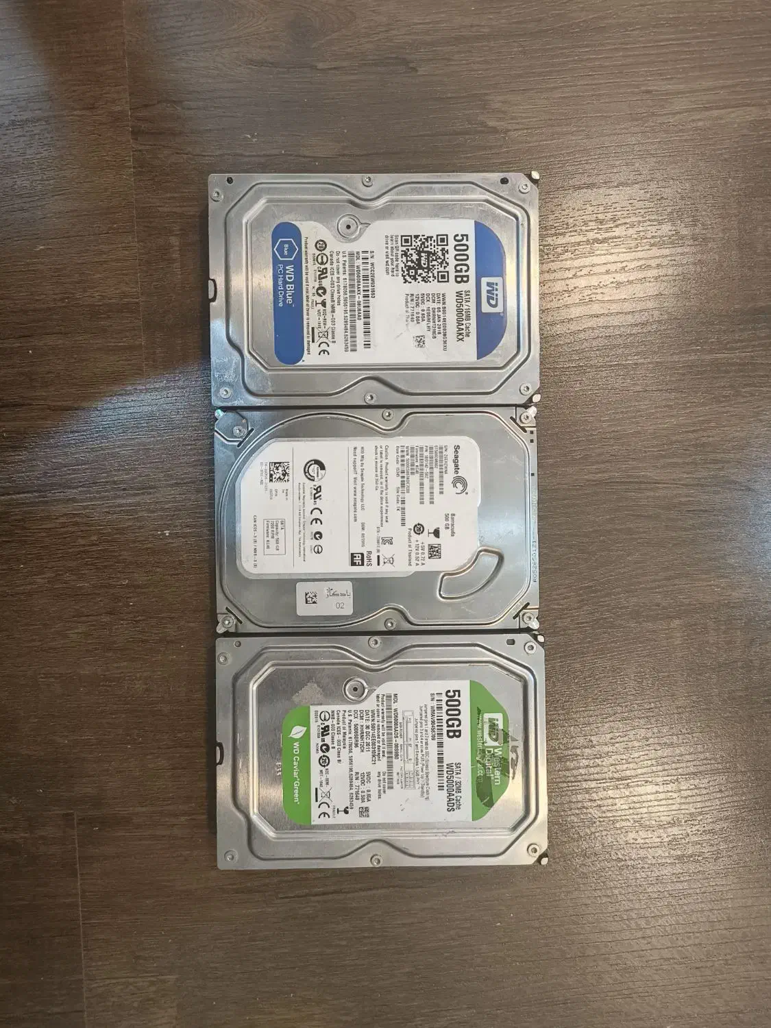 هارد 500 Gb اینترنال western digital seagate|قطعات و لوازم جانبی رایانه|تهران, تهرانپارس جنوبی|دیوار