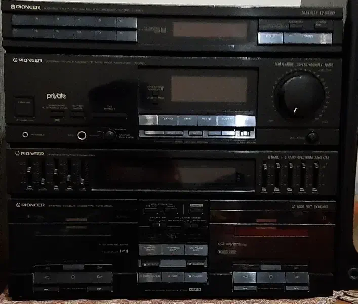 ضبط پایونیر حرفه ای ،رادیو پخش پاناسونیک|سیستم صوتی خانگی|مشهد, اقبال|دیوار