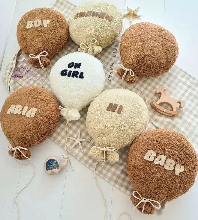 کوسن طرح خرس و بادکنک|اسباب‌‌بازی|محمدیه-قزوین, |دیوار