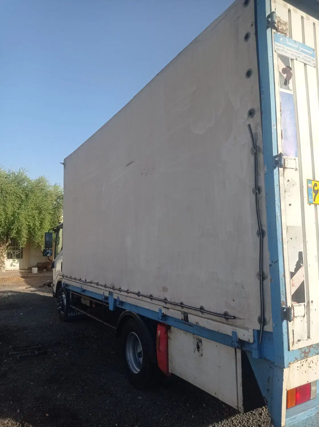 چادر مسقف ایسیزو|خودرو سنگین|اهواز, اسلام آباد شرقی|دیوار