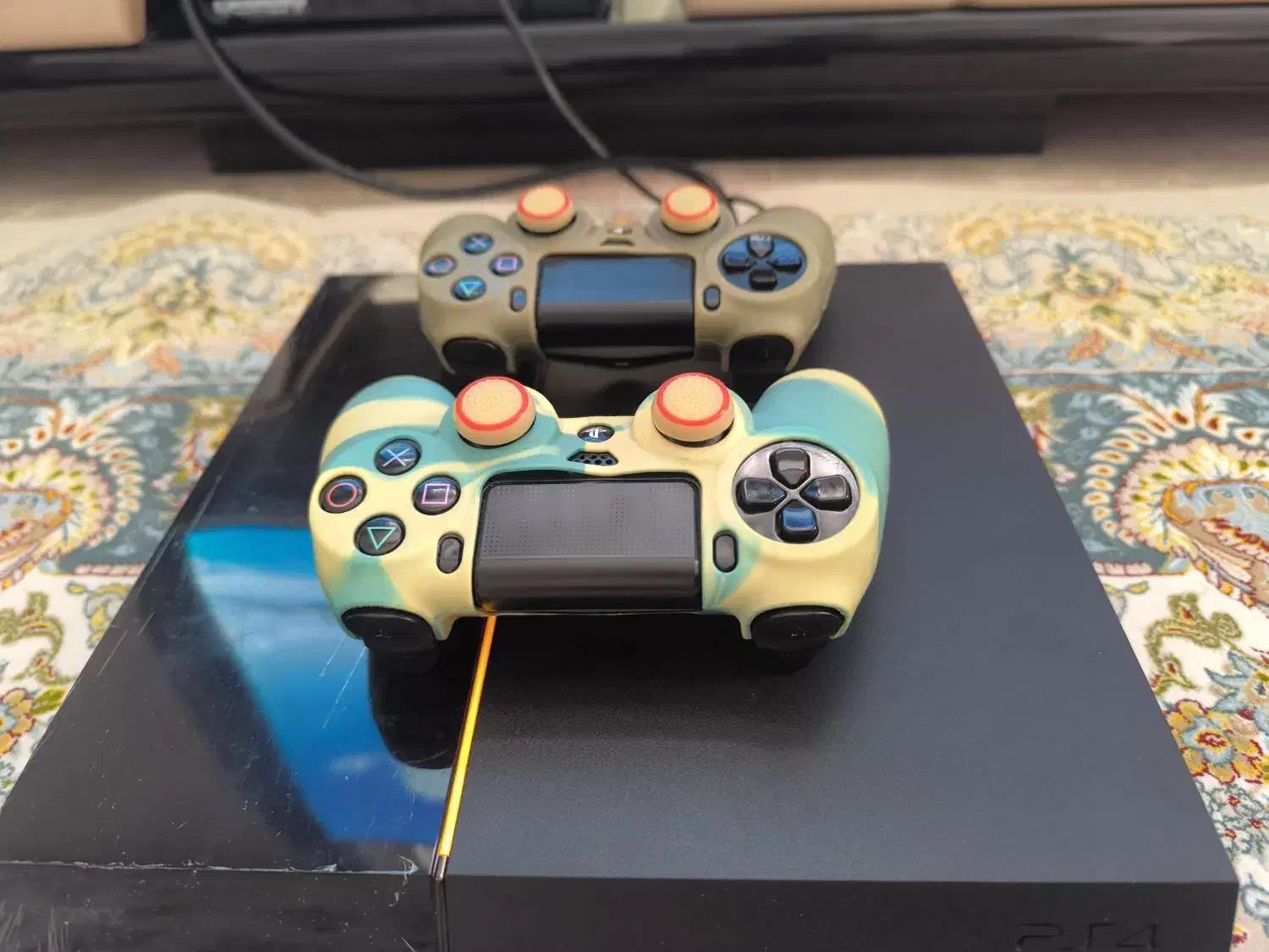 ps4 fat دو دسته ظرفیت 500 gb|کنسول، بازی ویدئویی و آنلاین|تهران, مدائن|دیوار