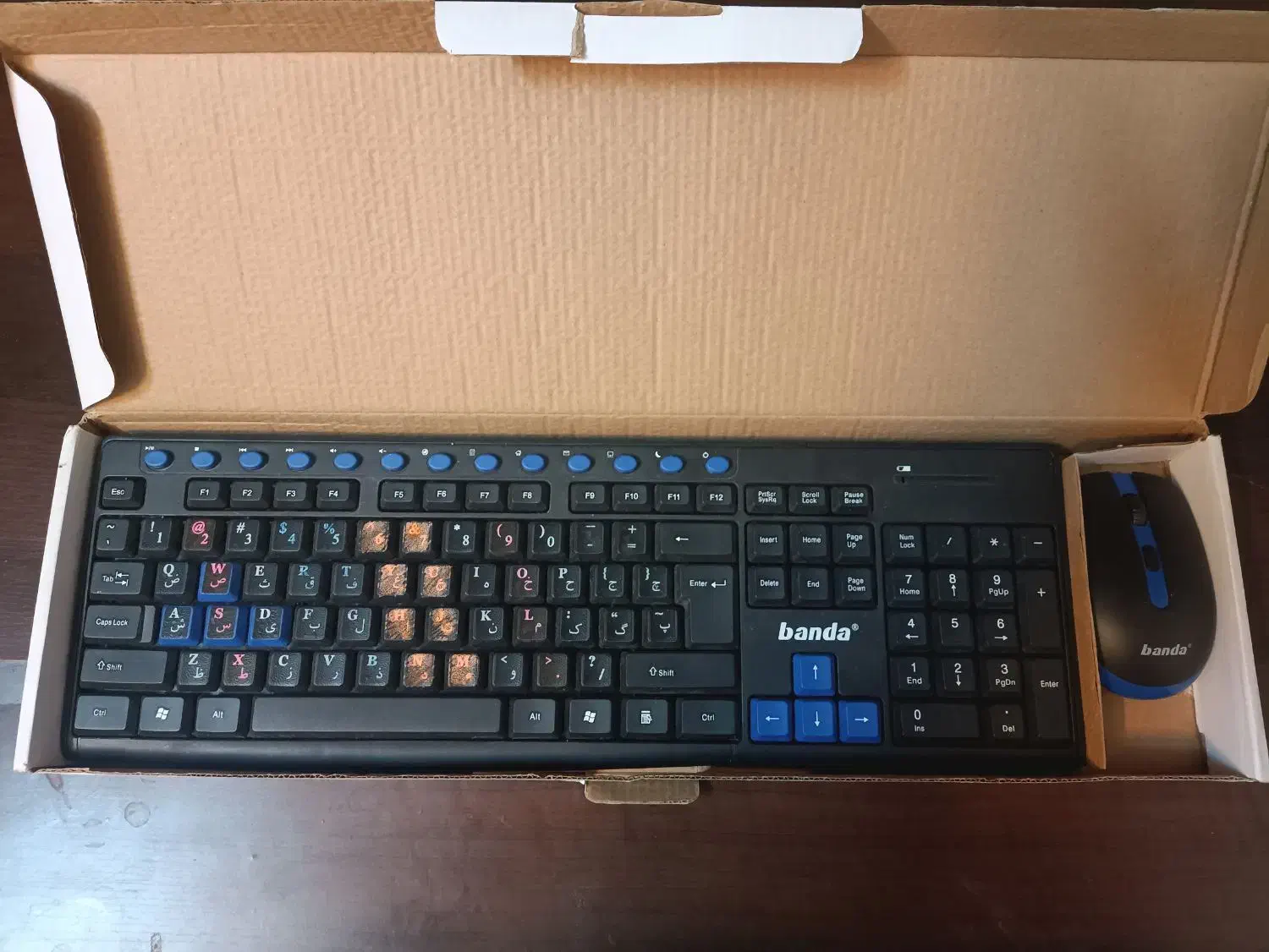 صفحه کلید و موس بی سیم|قطعات و لوازم جانبی رایانه|اصفهان, عسگریه|دیوار