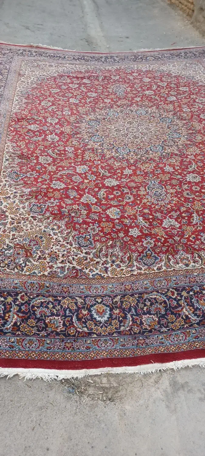 دو تخته قالی ماشینی|فرش|اصفهان, باغ فردوس|دیوار