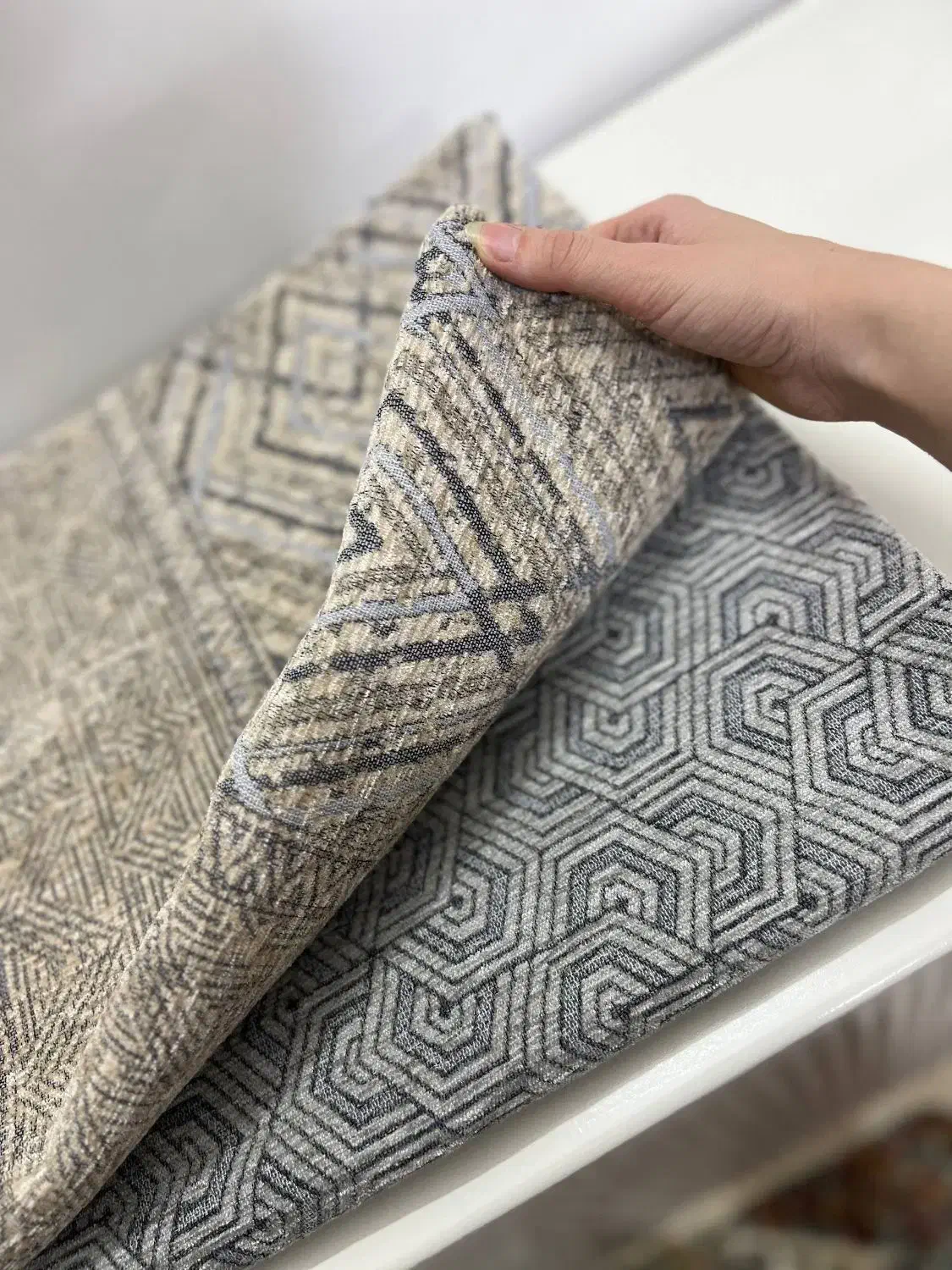 روفرشی مخمل دو رو|روفرشی|نیشابور, سرآب کوشک|دیوار