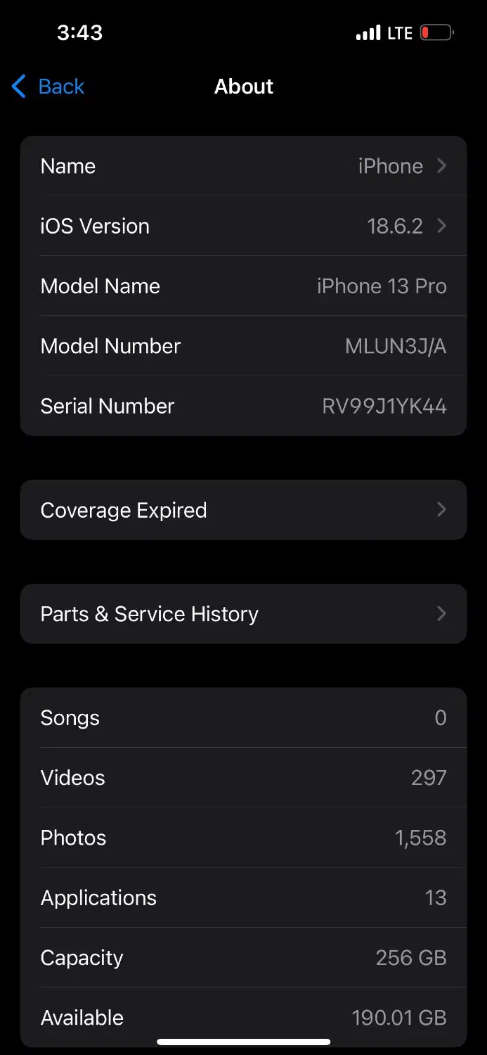 آیفون ۱۳ پرو ۲۵۶ گیگ|موبایل|زاهدان, |دیوار