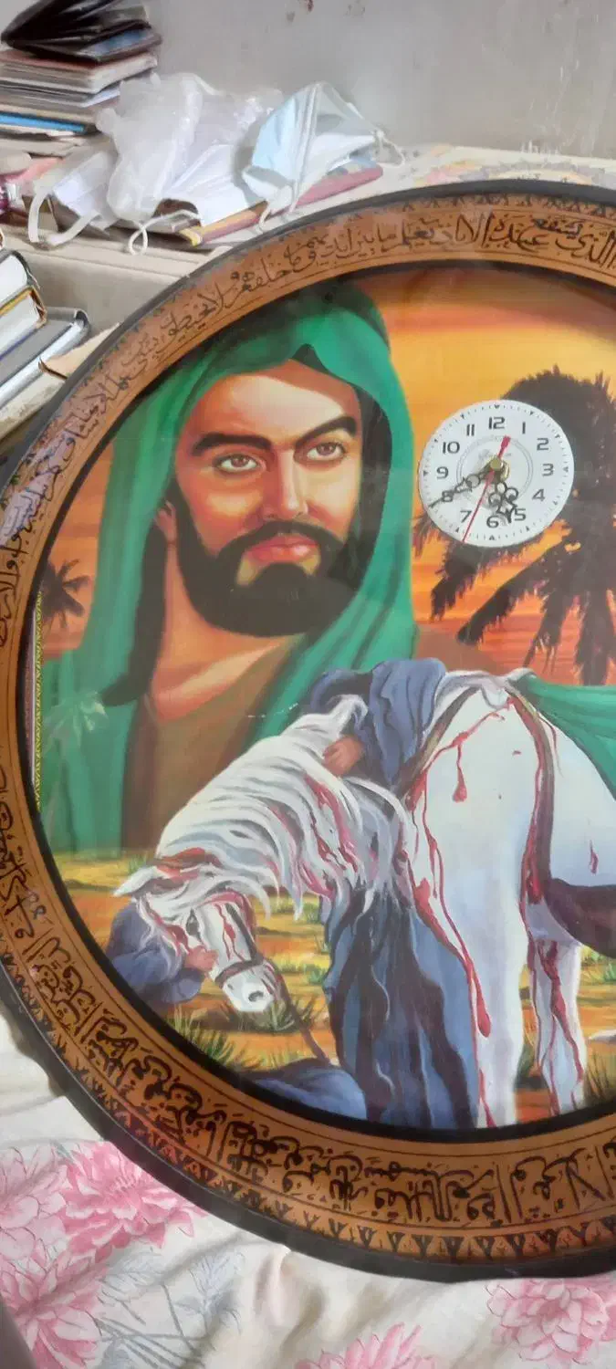 ساعت دیواری بزرگ مذهبی|ساعت دیواری و تزئینی|زابل, |دیوار