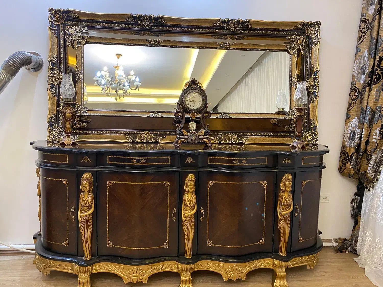 آینه کنسول|بوفه، ویترین، کنسول|ماکو, |دیوار