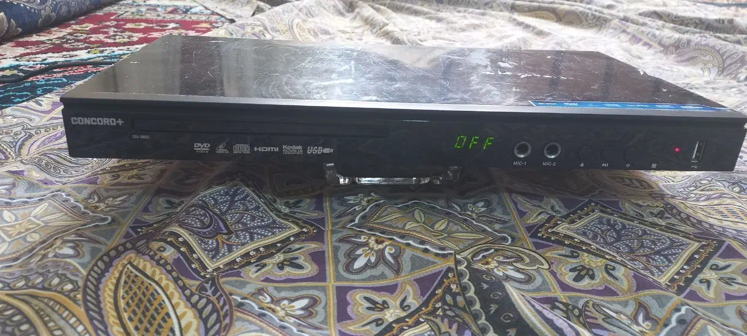دی وی دی پلیر کنکورد پلاس|پخش‌کننده DVD و ویدیو|اهواز, کمپلو جنوبی|دیوار