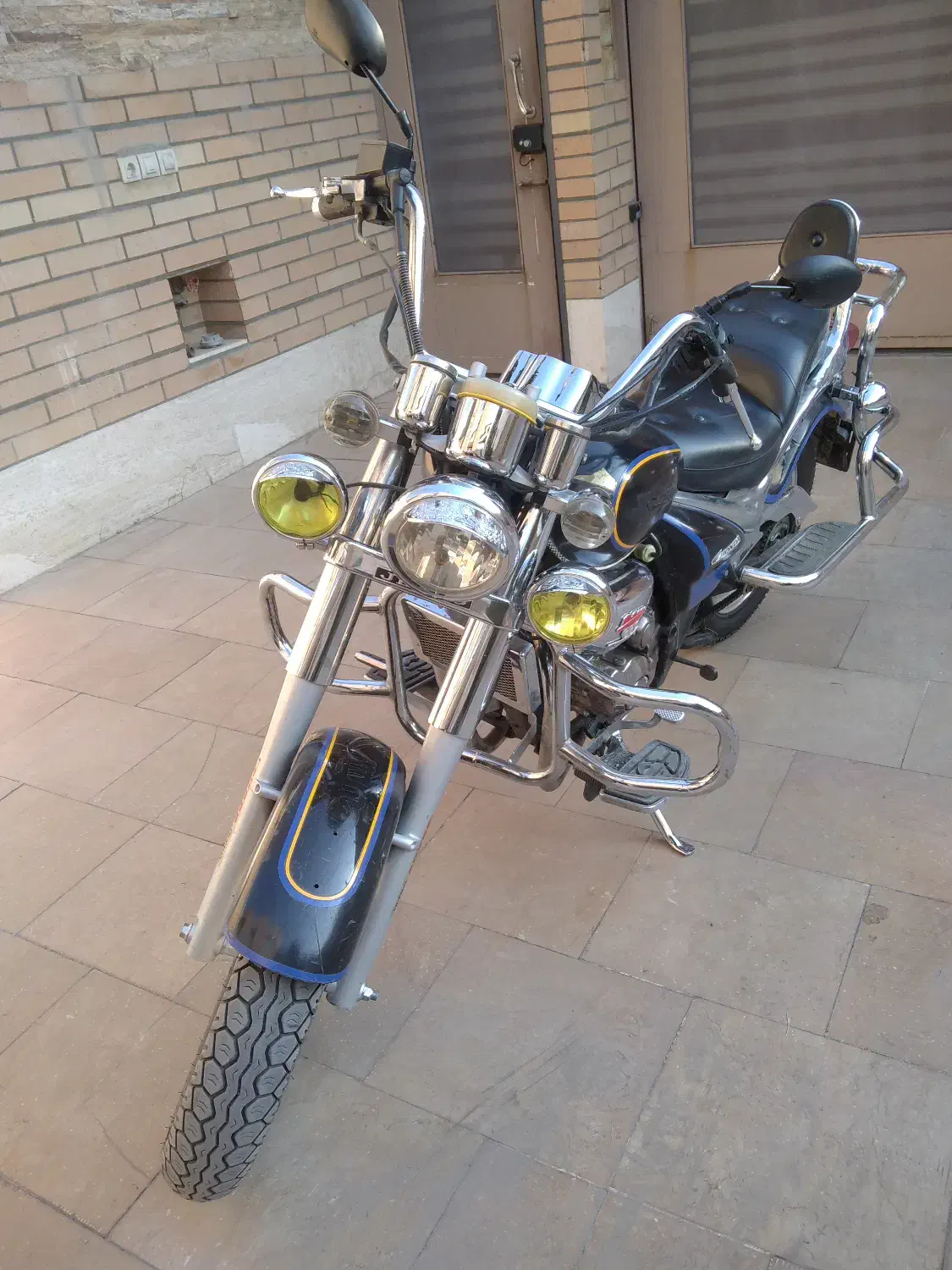 جترو150 طرح هارلی دیویدسون|موتورسیکلت|اصفهان, باغ نگاره|دیوار