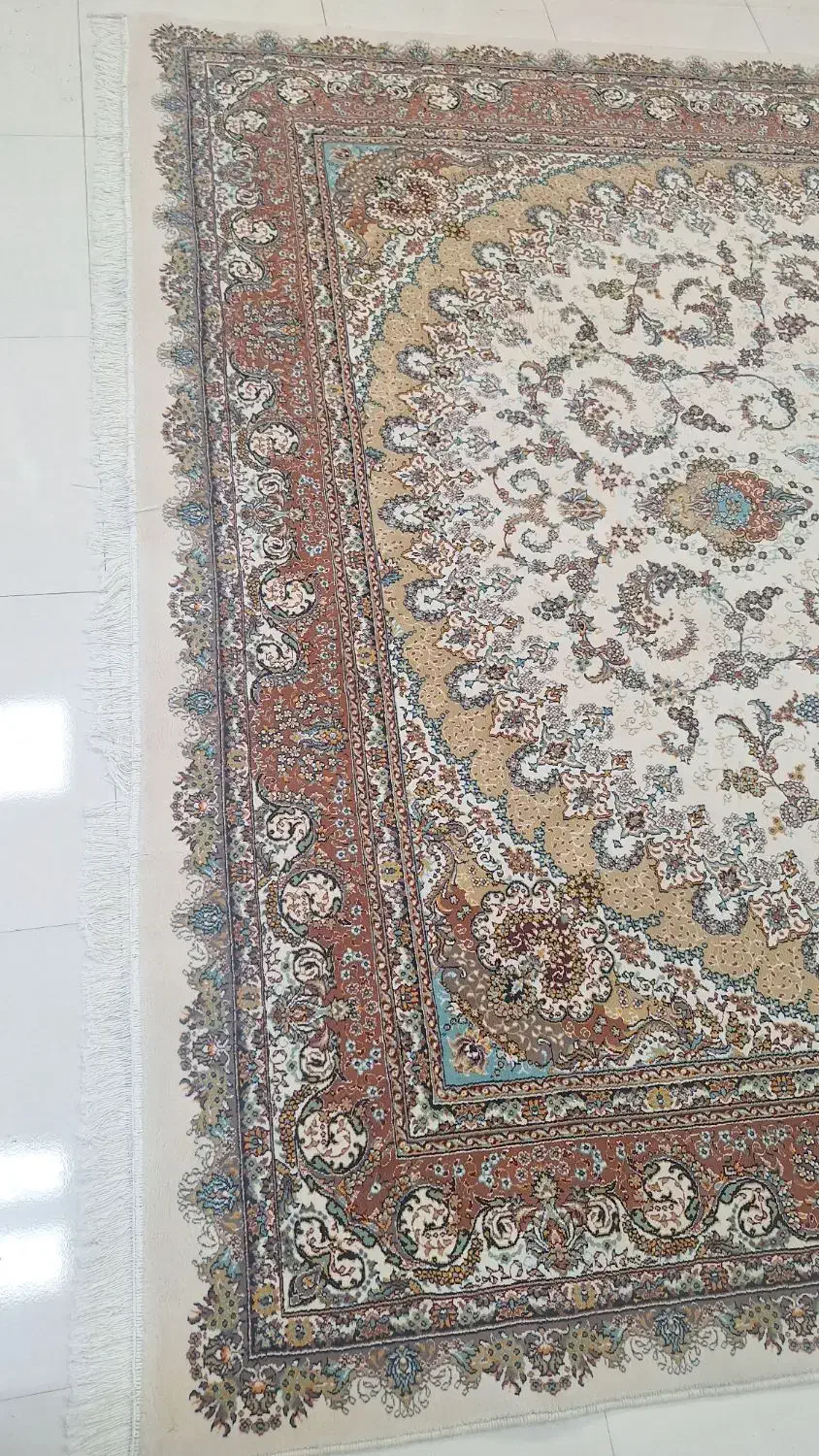 دو تخته فرش12متری700شانه پاخور در حد نو|فرش|ایلام, |دیوار