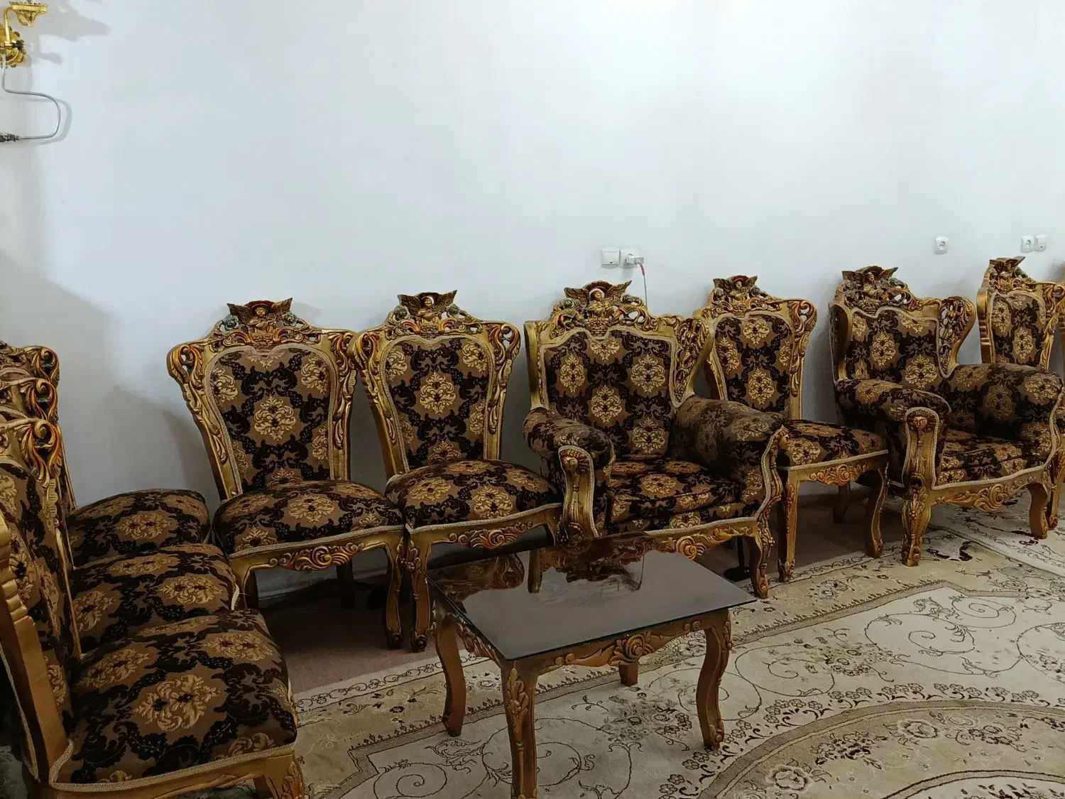 مبلمان سلطنتی|مبلمان خانگی و میز عسلی|کرمانشاه, |دیوار