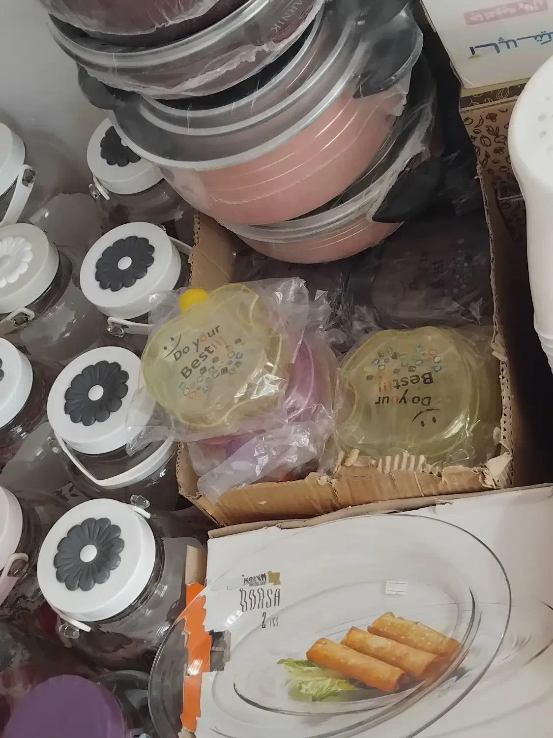 پلاستیک بلور و لوازم آشپزخانه|ظروف نگهدارنده، پلاستیکی، یک‌بارمصرف|یزد, |دیوار