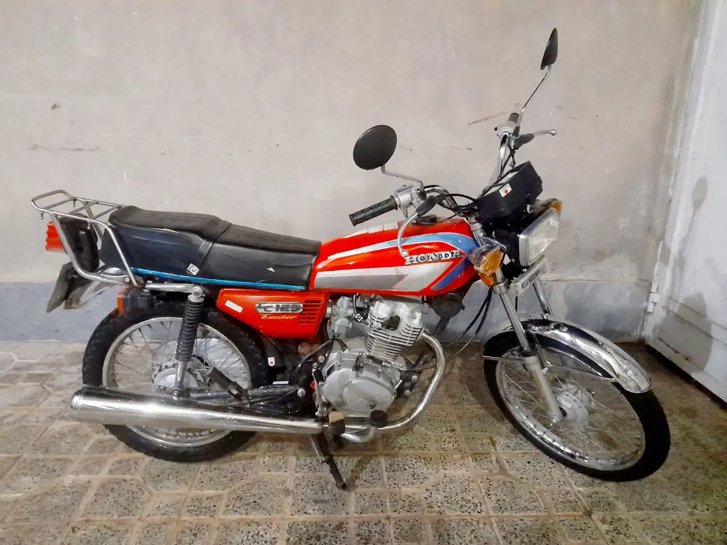 موتور سیکلت ۱۲۵مدل۸۷بکر|موتورسیکلت|مرودشت, ثبت احوال|دیوار