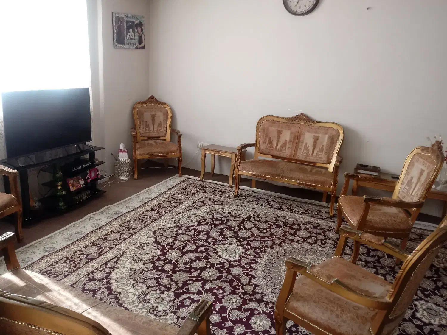 مبل استیل 8نفره|مبلمان خانگی و میز عسلی|هشتگرد, شهرک دریا|دیوار