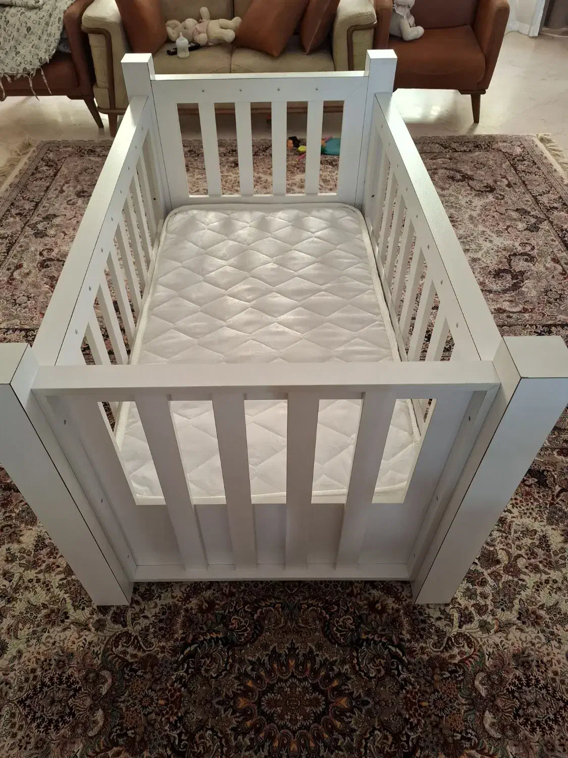 تخت کودک با تشک|تخت و سرویس خواب|تهران, شهرک کوهسار|دیوار