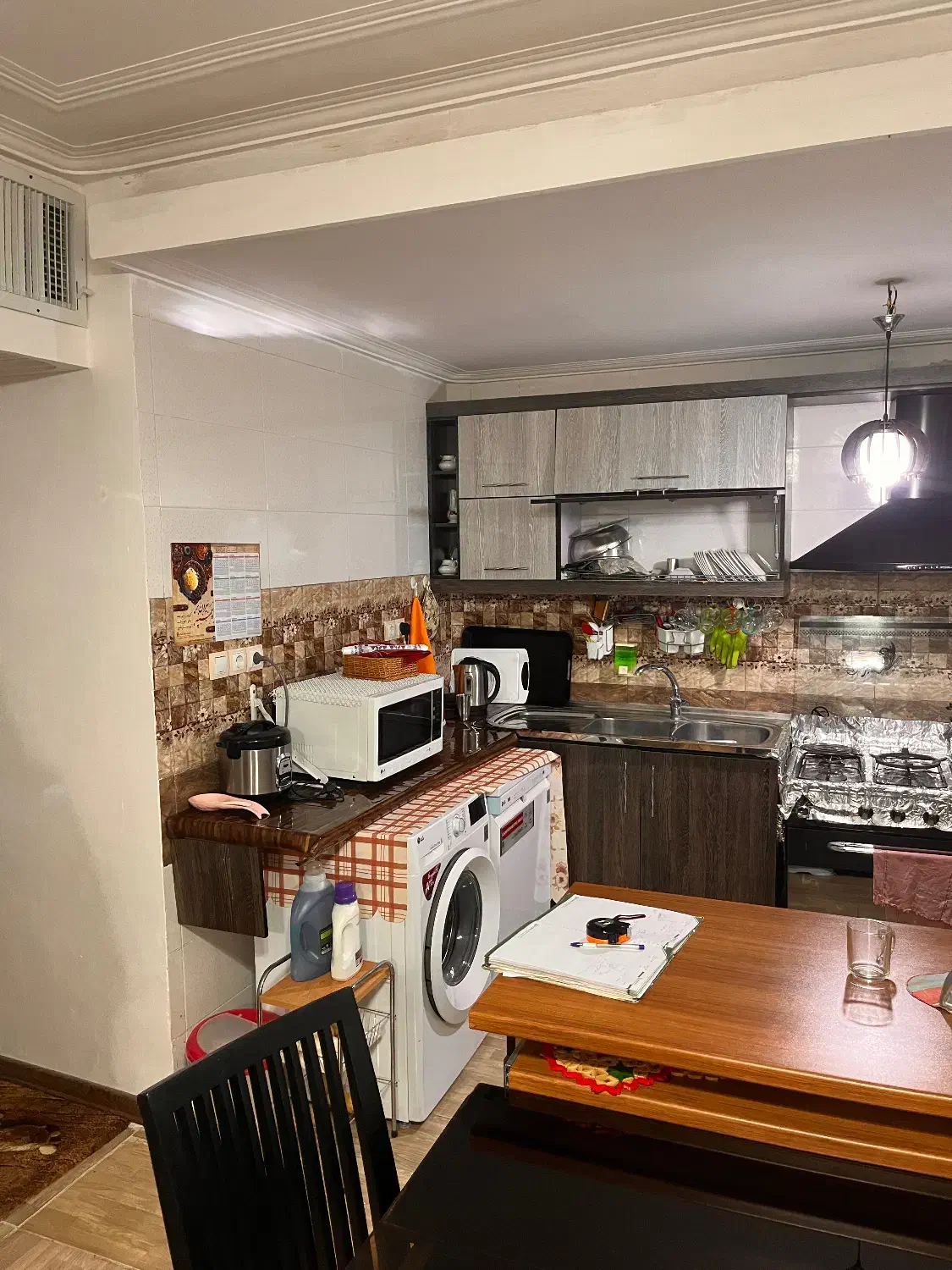 کابینت  ام دی اف دست دوم|جاکفشی، کمد، دراور|فسا, |دیوار