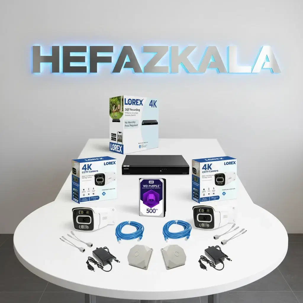 پک حرفه ای دوربین مداربسته تحت شبکه ip پلاک خوان|دوربین مداربسته|کرمانشاه, |دیوار