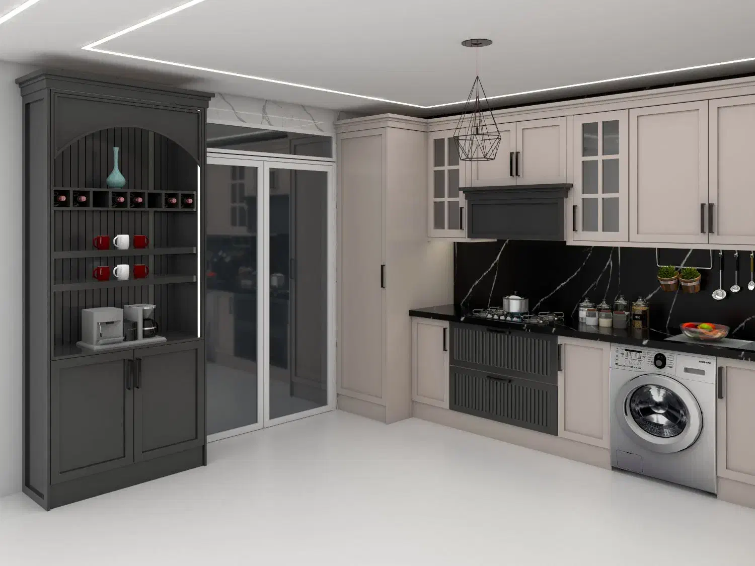 کابینت کمد دیواری|کتابخانه، شلف، قفسههای دیواری|پاکدشت, پاکدشت (مامازند)|دیوار