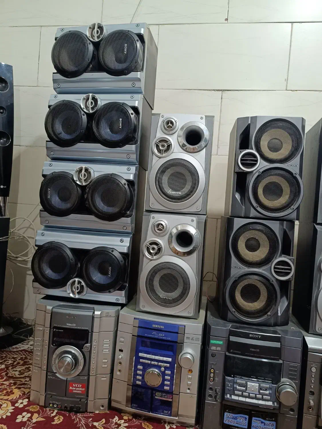 سیستم صوتی خانگی.ساب یونیت سوراند و سنتر|سیستم صوتی خانگی|رباطکریم, رباطکریم|دیوار