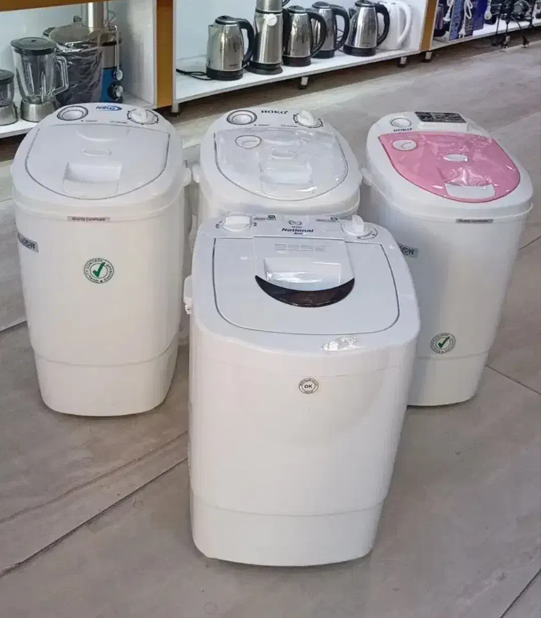 مینی واش ناسیونال کهنه شور لباسشویی خشک کن دار|ماشین لباسشویی و خشک‌کن لباس|مشهد, گلشور|دیوار