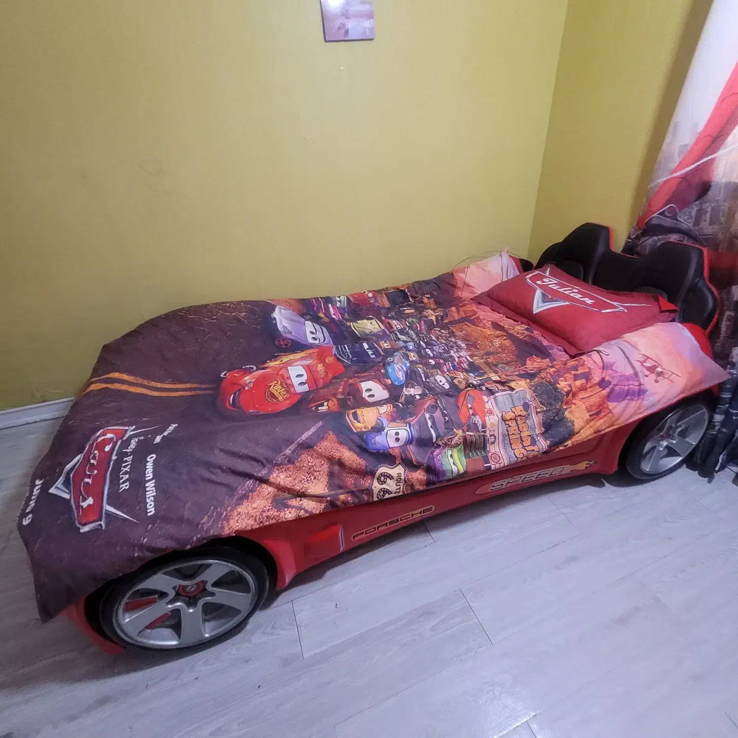 تخت مدل ماشین مسابقه|تخت و سرویس خواب|بندر ماهشهر, |دیوار