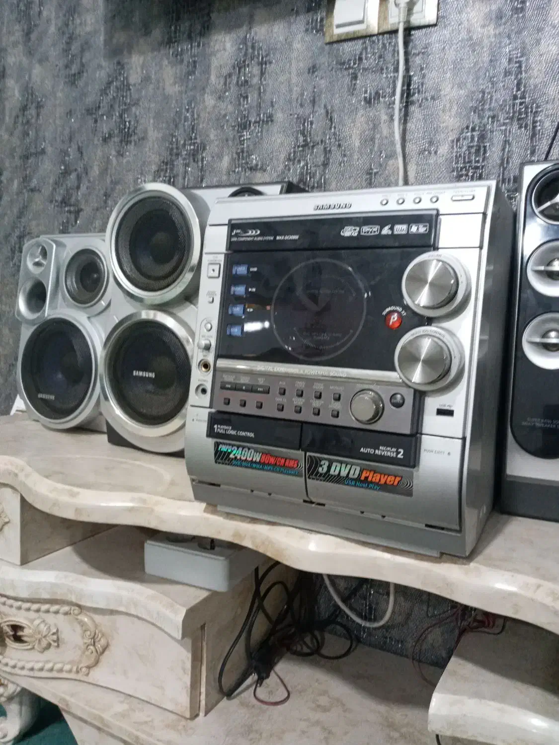 ضبط صوتی تصویری سامسونگ ۲۴۰۰ وات  AUX خور|سیستم صوتی خانگی|رباطکریم, الارد|دیوار