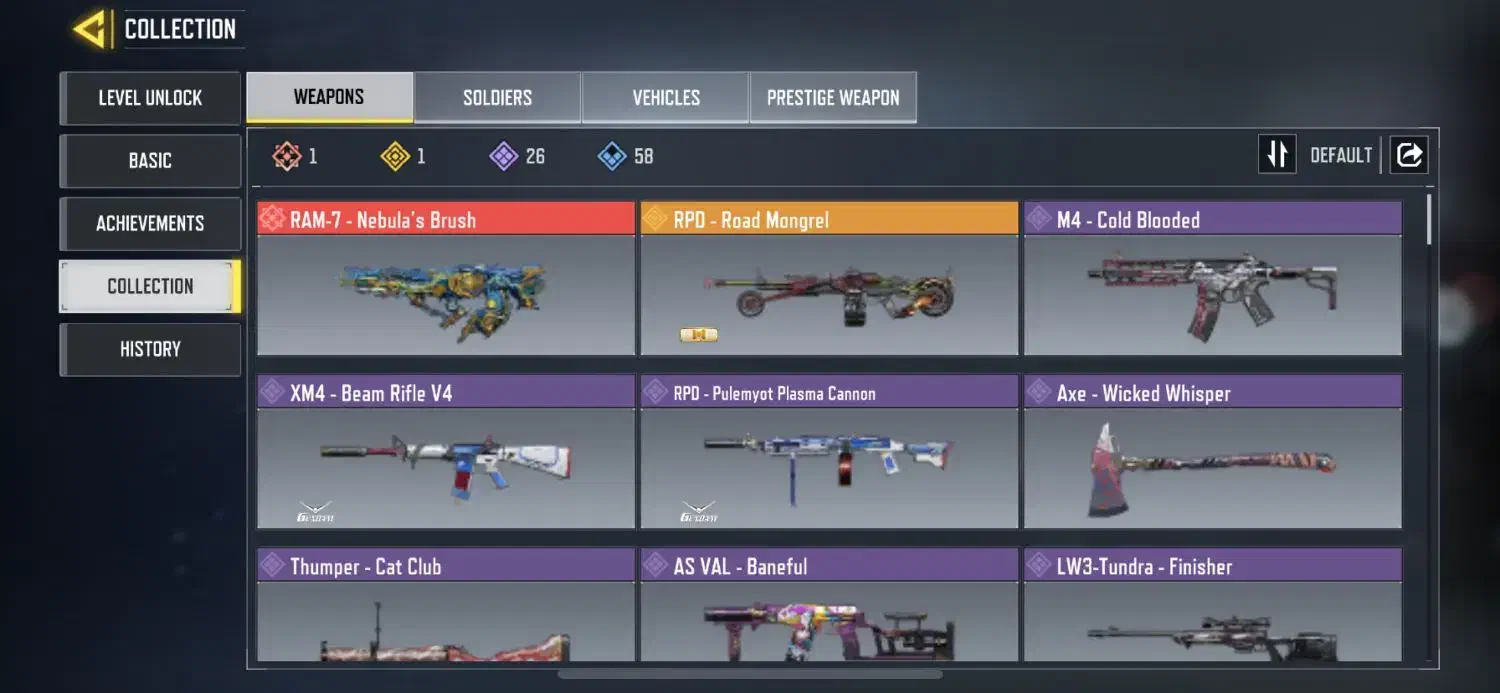 اکانت کالاف گان متیک ram7|کنسول، بازی ویدئویی و آنلاین|تهران, تجریش|دیوار