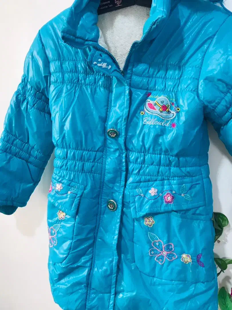 کاپشنه دخترانه ابی رنگ|لباس|خرمشهر, |دیوار