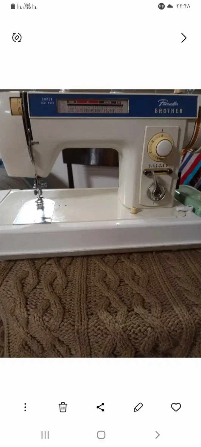 چرخ خیاطی برادر|چرخ خیاطی و ریسندگی|تهران, سنگلج (شاپور)|دیوار