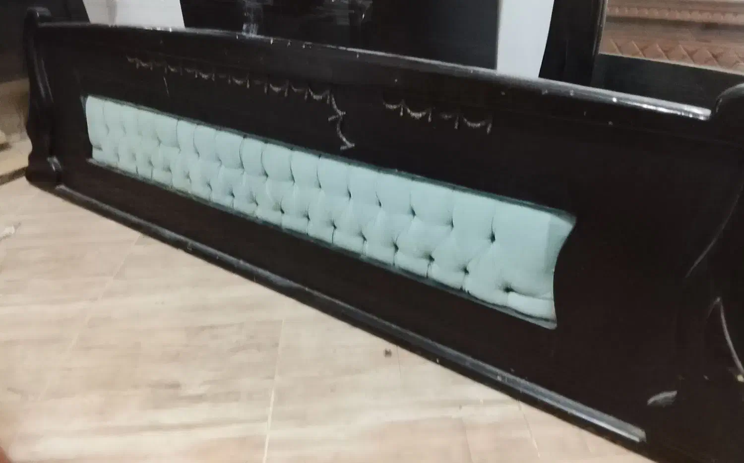 تخت دونفره با دو عدد کف تخت و تشک|تخت و سرویس خواب|تربت جام, مسکن مهر|دیوار