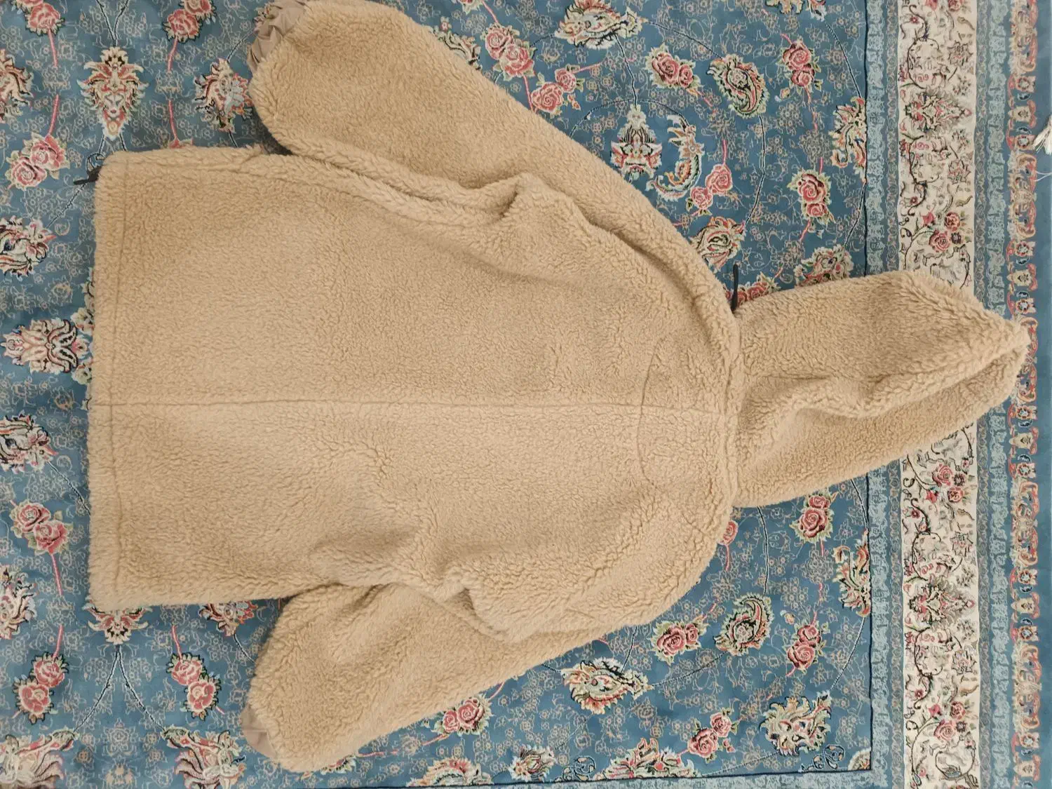 هودی نیم زیپ تدی پشمی|لباس|کرج, گلشهر|دیوار