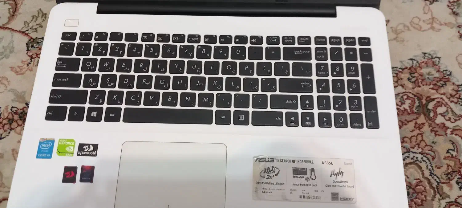 لپ تاپ ایسوس k555l|رایانه همراه|رشت, کوی مهر|دیوار