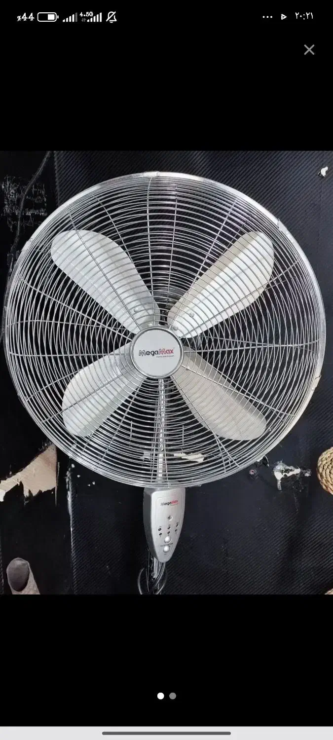 پنکه|پنکه و تصفیهکنندهٔ هوا|پاکدشت, پاکدشت (مامازند)|دیوار