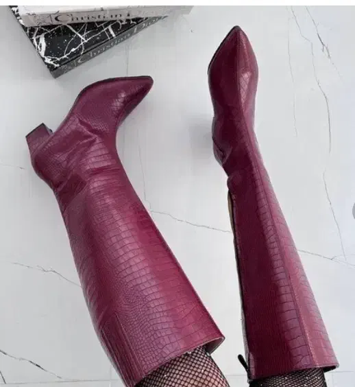 بوت بلند زیر زانو پینترستی سایز 38|کیف، کفش، کمربند|تربتحیدریه, شهید قرنی|دیوار