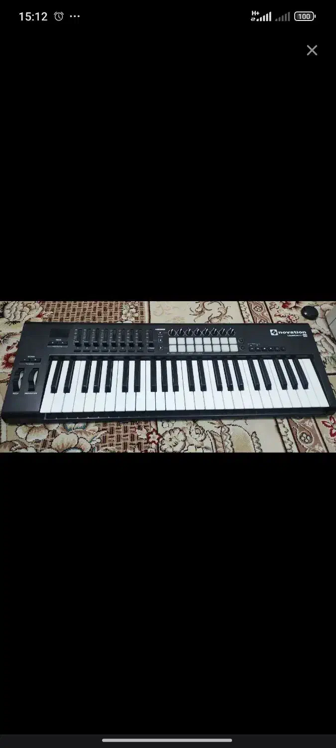 میدی کنترلر novation lunchkey49|پیانو، کیبورد، آکاردئون|میانه, |دیوار