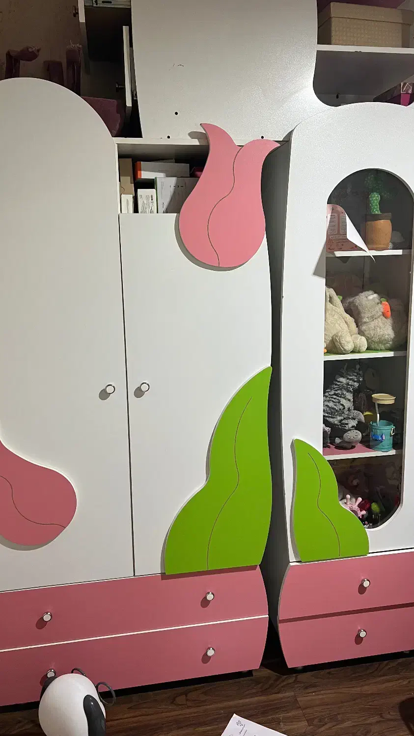 کمد ویترین کودک و ویترین و جا کفشی و میز تلویزیون|جاکفشی، کمد، دراور|فولادشهر, B4|دیوار