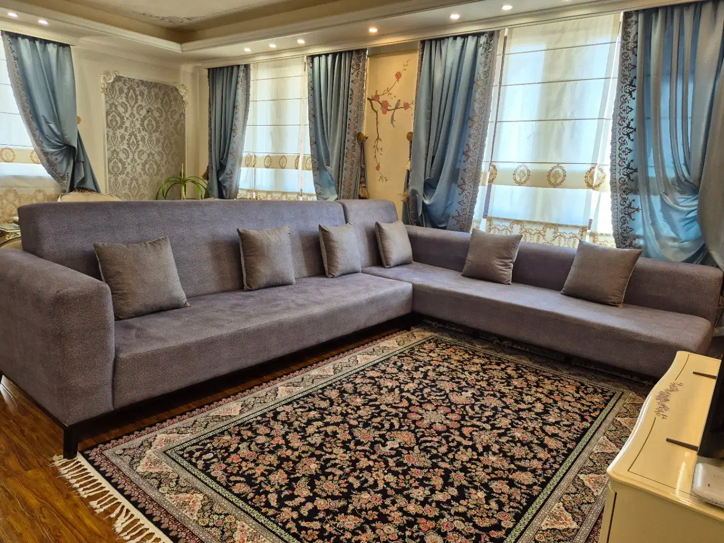 مبل راحتی ال|مبلمان خانگی و میز عسلی|یزد, |دیوار