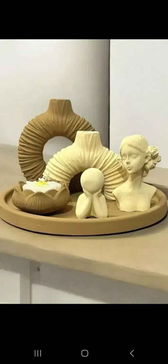 دکوری کادویی گلدان|صنایع دستی و سایر لوازم تزئینی|اهواز, کوی باهنر|دیوار