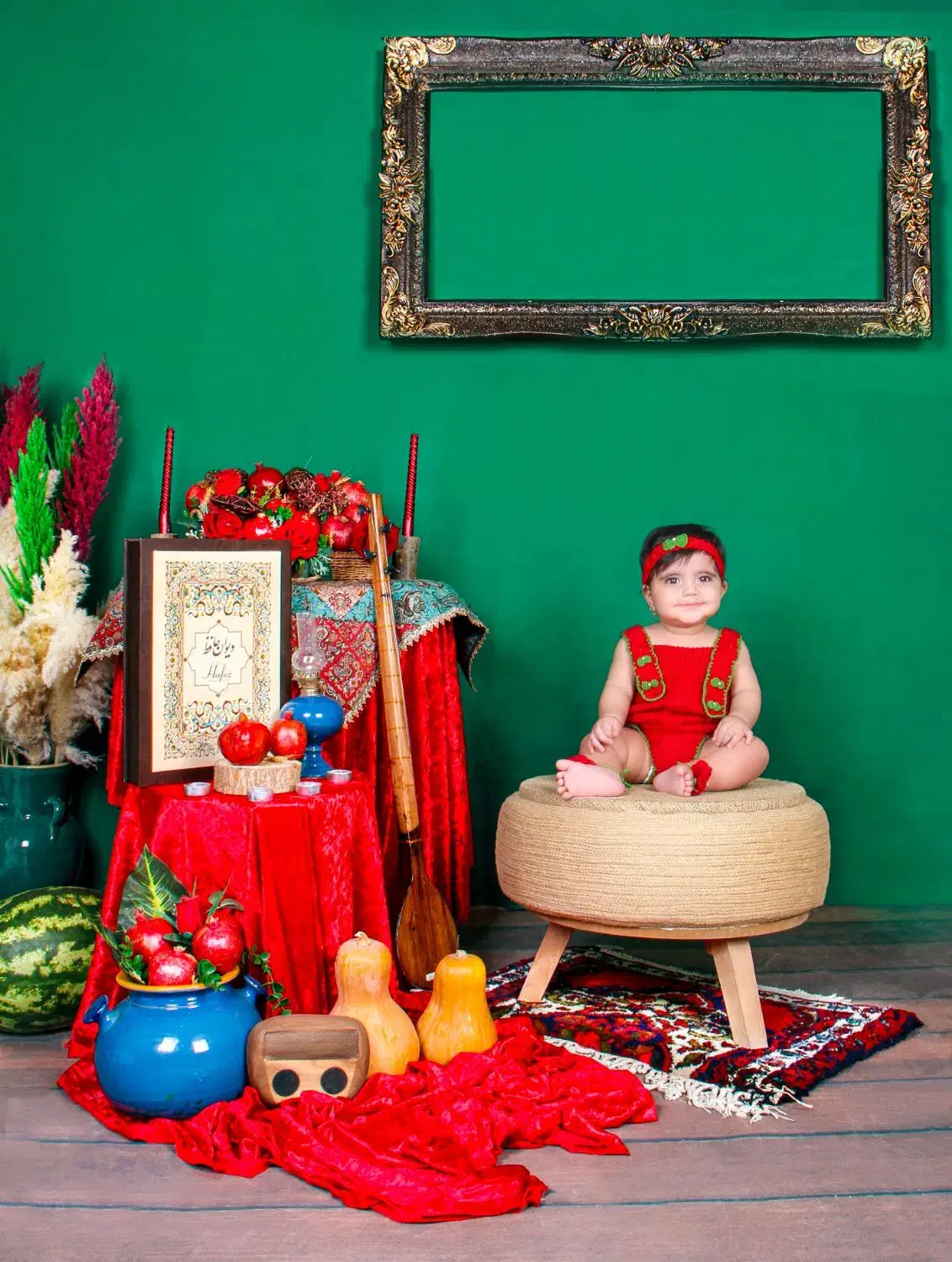 آتلیه عکاسی یلدا،پاییز،کودک،خانوادگی|خدمات پذیرایی، مراسم|قم, نیروگاه|دیوار