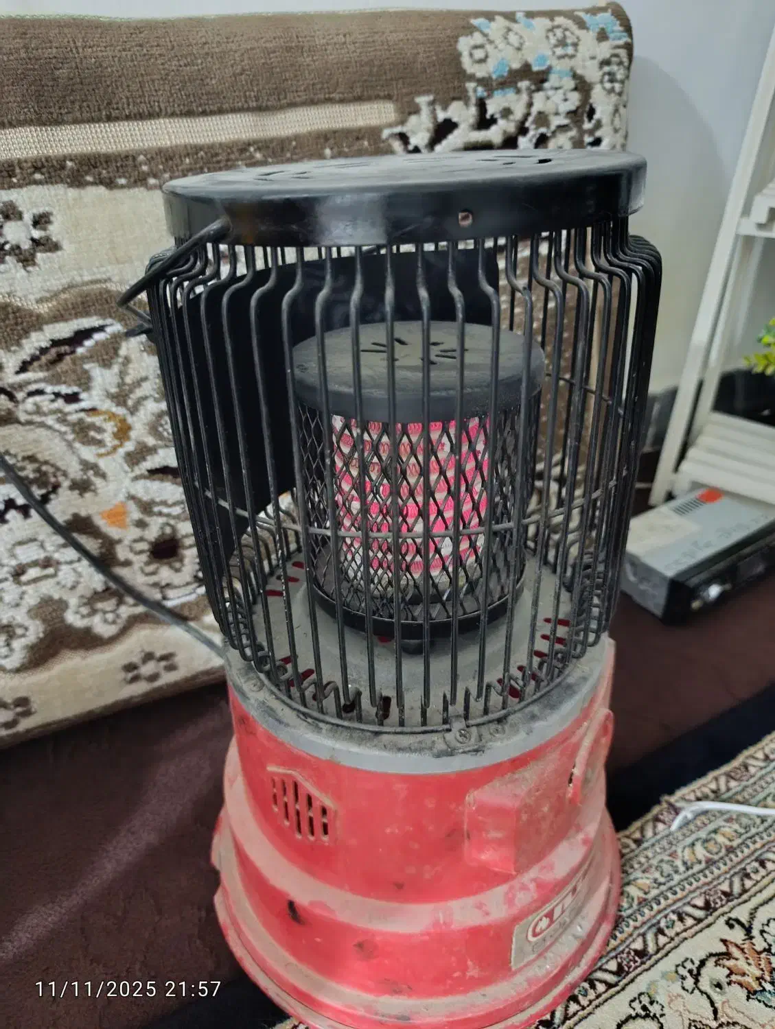 بخاری برقی آراسته 2000کم مصرف|بخاری، هیتر، شومینه|گنبد کاووس, |دیوار