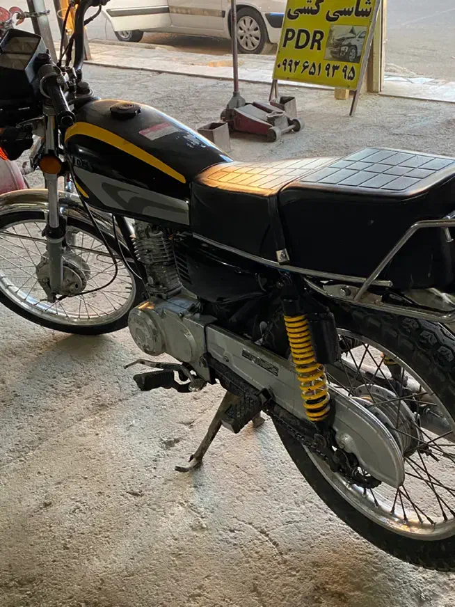 موتور هندا ۱۲۵ مزایده ای|موتورسیکلت|رامجین, |دیوار